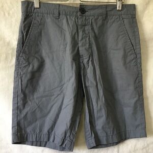 H&M Divided Men's Slate Blue Button Fly Shorts